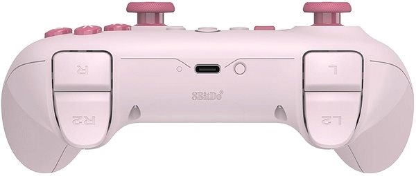 Kontroller 8BitDo Ultimate Nintendo Switch Wired Controller, rózsaszín ...