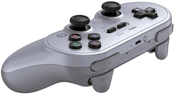 Gamepad 8BitDo Pro 2 bezdrôtový ovládač – Gray Edition – Nintendo Switch ...