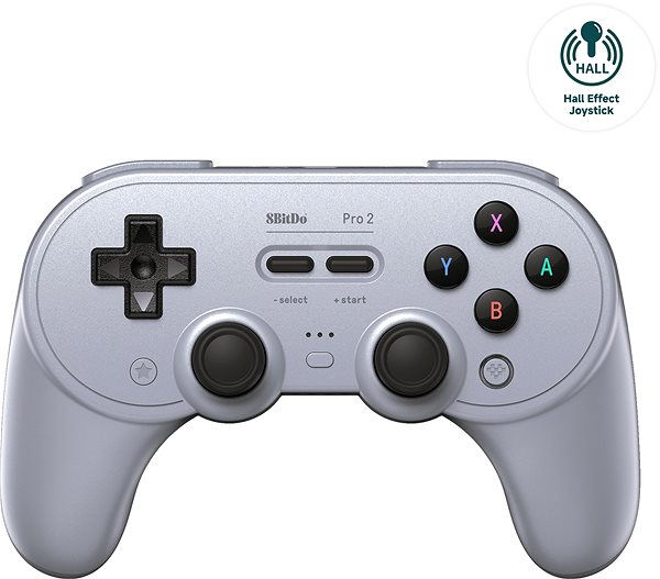 Gamepad 8BitDo Pro 2 Wireless Controller (Hall Effect Joystick) – Gray Edition – Nintendo Switch ...