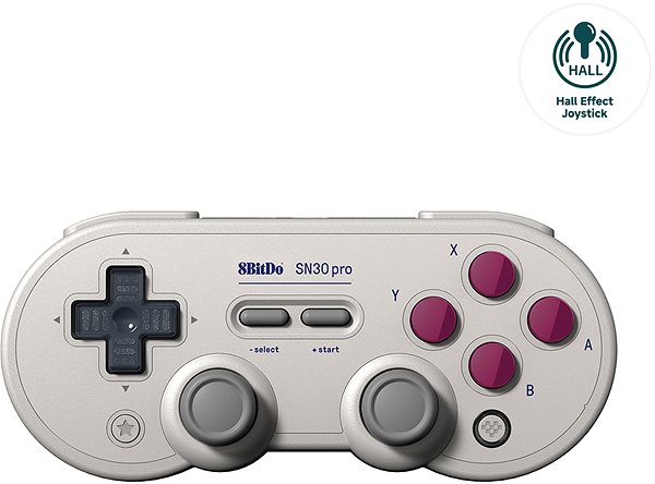 Kontroller 8BitDo SN30 Pro Wireless Gamepad (Hall Effect Joystick) - G Classic Edition - Nintendo Switch ...