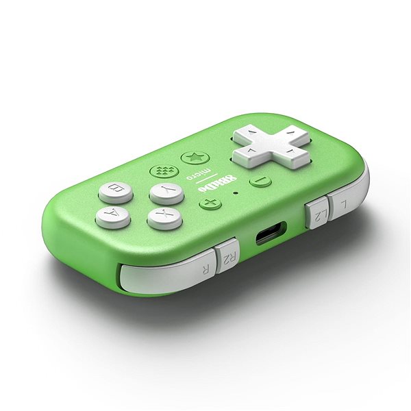 Gamepad 8BitDo Micro Bluetooth Gamepad - Green - Nintendo Switch ...