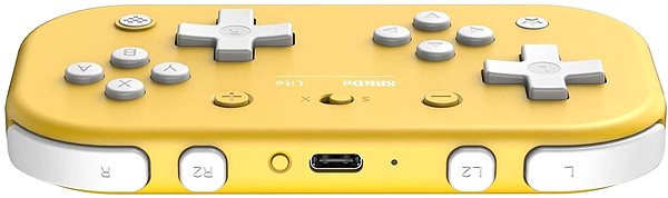 Gamepad 8BitDo Lite Gamepad – Yellow – Nintendo Switch ...