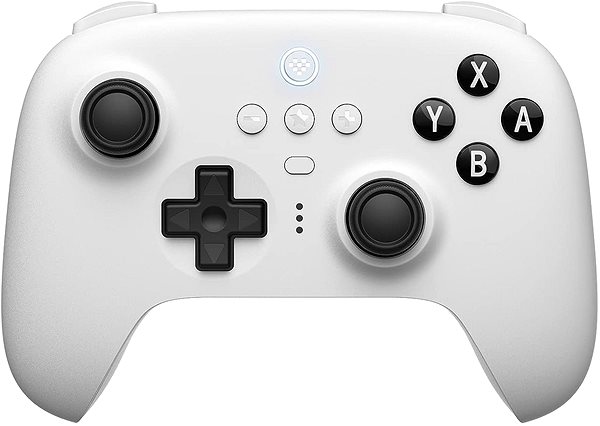 Gamepad 8BitDo Ultimate Wireless Controller with Charging Dock - White - Nintendo Switch ...