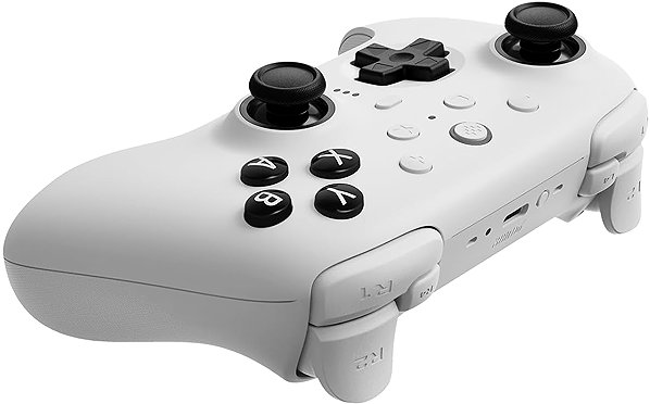 Gamepad 8BitDo Ultimate 2 Wireless BT Controller - White - Nintendo Switch ...