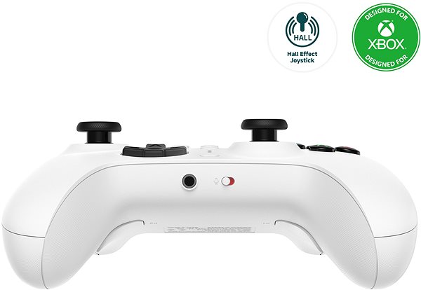 Gamepad 8BitDo Ultimate Wired Controller (Hall Effect Joystick) - White - Xbox ...