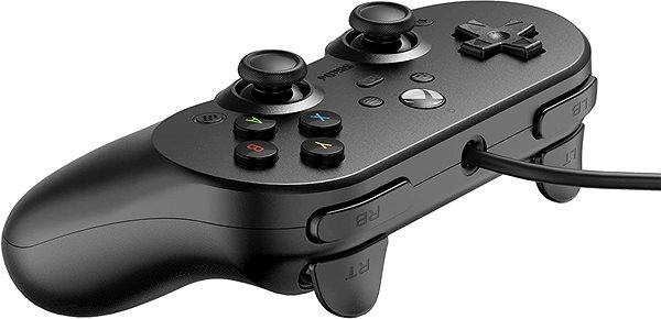 Gamepad 8BitDo Pro 2 Wired Controller – Black – Xbox ...