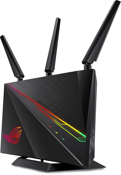 WLAN Router Asus GT-AC2900 Seitlicher Anblick
