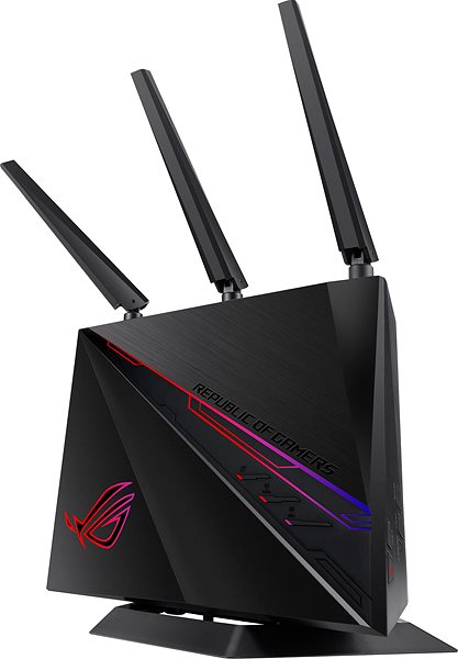 WLAN Router Asus GT-AC2900 Seitlicher Anblick