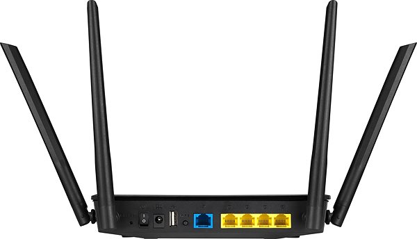 WiFi router Asus RT-AC59U Zadná strana