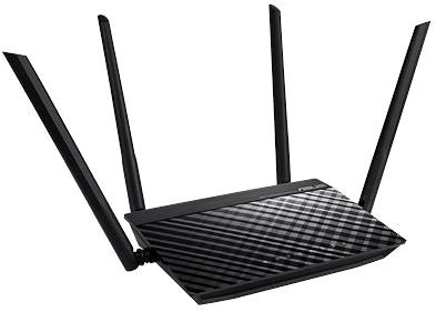 WiFi Router Asus RT-AC1200 v.2 Lateral view