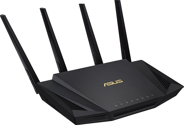WiFi Router Asus RT-AX58U Lateral view