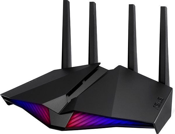WiFi Router Asus RT-AX82U Lateral view