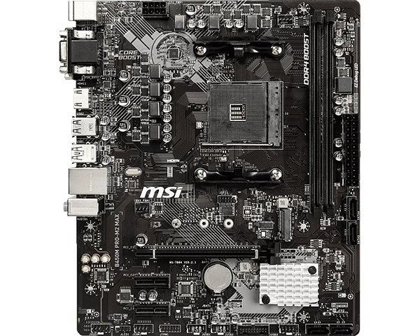 Motherboard MSI B450M PRO-M2 Screen