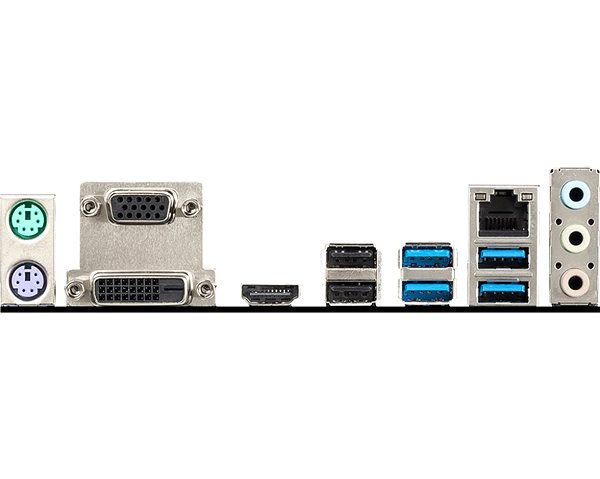 Motherboard MSI B450M PRO-M2 Connectivity (ports)