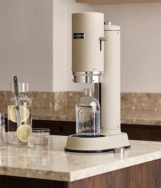Soda maker Aarke Carbonator Pro Sand .