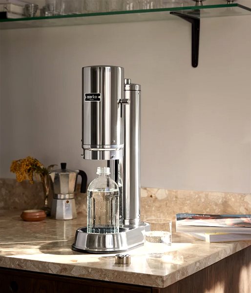 Soda maker Aarke Carbonator Pro Steel .