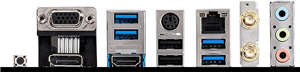 Motherboard MSI B550M PRO-VDH WIFI Connectivity (ports)