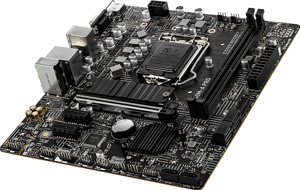 Motherboard MSI B560M-A PRO Lateral view
