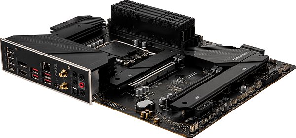 Motherboard MSI MAG B660 TOMAHAWK WIFI DDR4 Lateral view