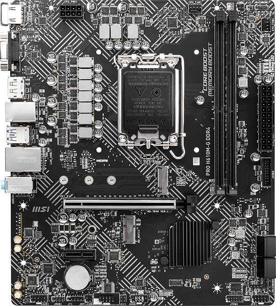 Motherboard MSI PRO H610M-G DDR4 Screen