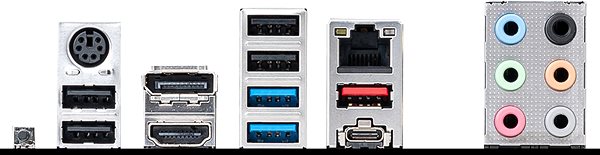 Základní deska MSI PRO Z690-A Možnosti připojení (porty)