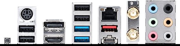 Motherboard MSI PRO Z690-A WLAN Mainboard Anschlussmöglichkeiten (Ports)