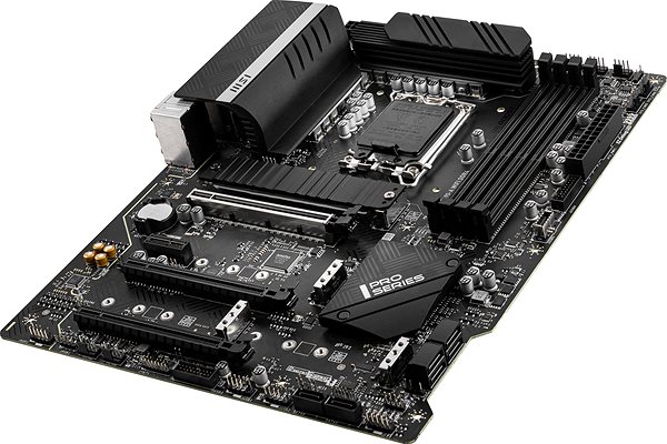 Motherboard MSI PRO Z690-A WIFI DDR4 Lateral view