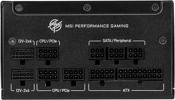 PC Power Supply MSI MPG A1250GS PCIE5 ...