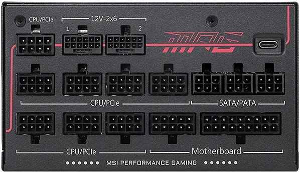 PC Power Supply MSI MPG Ai1300TS PCIE5 ...