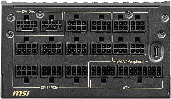 PC Power Supply MSI MEG Ai1600T PCIE5 ...