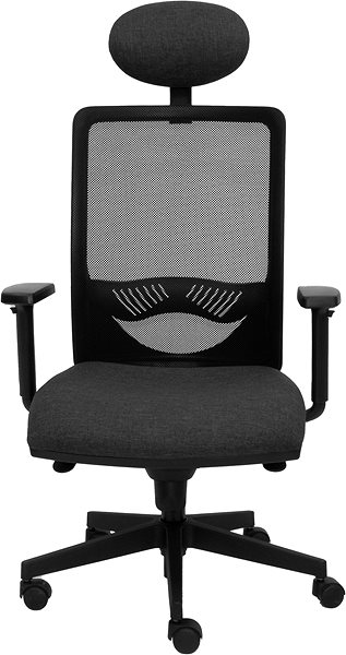 Office Chair ALBA Duck, Black/Grey Screen