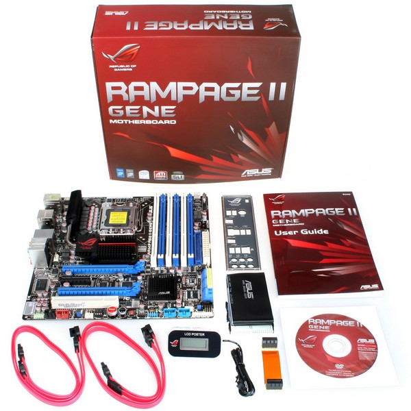 Lga 1366 Rampage Gene Motherboard Rampage Gene Motherboard Asus