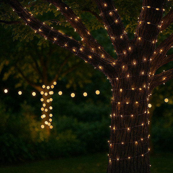 Fényfüzér Aca Lighting LED fényfüzér 200 LED, 22 m, meleg fehér ...