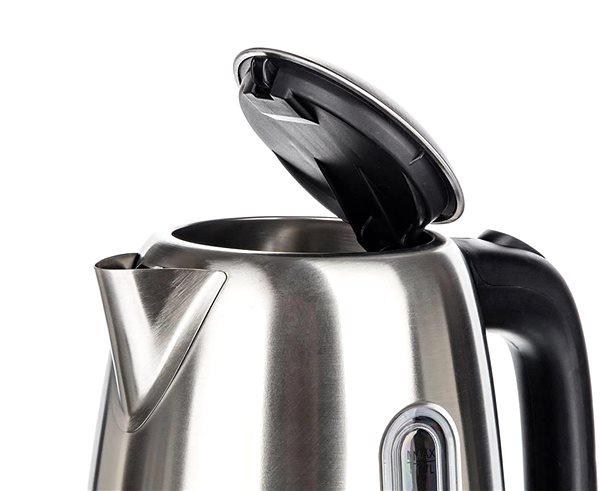 Electric Kettle Activer Stainless steel kettle Arlette 1,7 l, stainless steel/black ...