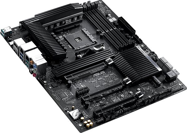 Motherboard ASUS PRO WS X570-ACE Lateral view