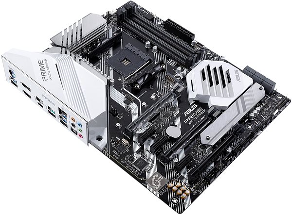 Motherboard ASUS PRIME X570-PRO Lateral view