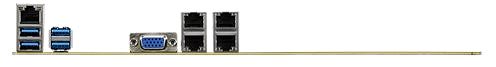 Základná doska ASUS Z11PA-D8(+AMSB9-iKVM) Možnosti pripojenia (porty)