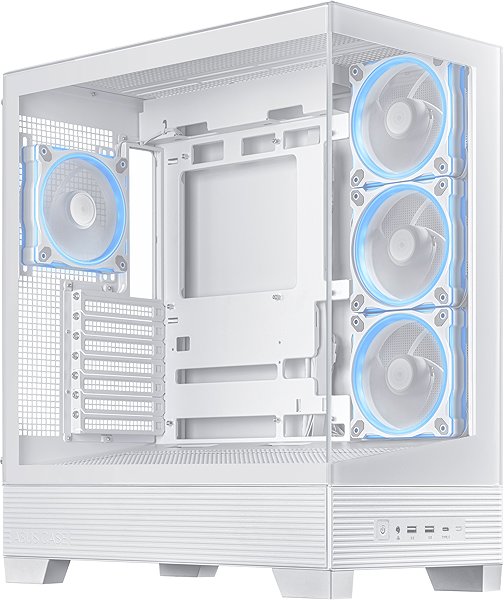 PC-Gehäuse ASUS A31 PLUS TG ARGB WHITE ...