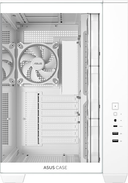 PC Case ASUS A32 PLUS WHITE ARGB TG ...