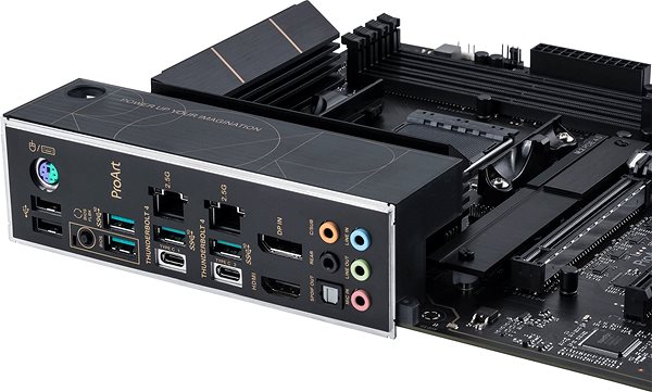 Motherboard ASUS ProArt B550-CREATOR Connectivity (ports)