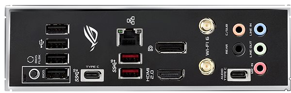 Motherboard ASUS ROG STRIX B550-E GAMING Connectivity (ports)