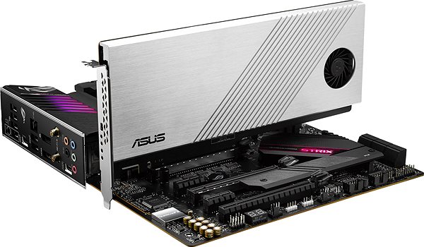Motherboard ASUS ROG STRIX B550-XE GAMING WIFI Lateral view