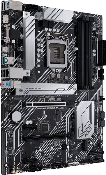 Motherboard ASUS PRIME B560-PLUS Seitlicher Anblick