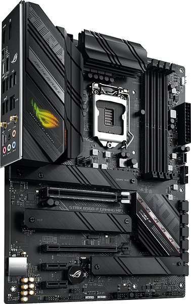 Motherboard ASUS ROG STRIX B560-F GAMING WIFI Seitlicher Anblick