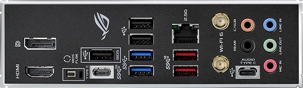 Motherboard ASUS ROG STRIX B560-F GAMING WIFI Anschlussmöglichkeiten (Ports)