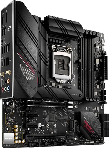Motherboard ASUS ROG STRIX B560-G GAMING WIFI Seitlicher Anblick