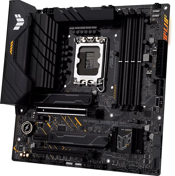 Motherboard ASUS TUF GAMING B660M-PLUS WIFI Seitlicher Anblick