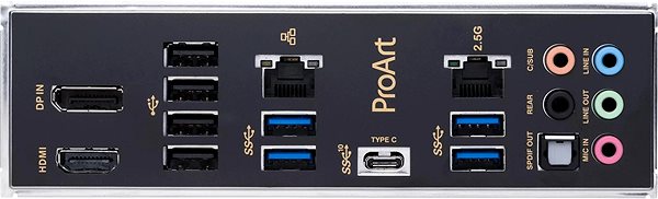 Motherboard ASUS ProArt B660-CREATOR D4 Connectivity (ports)
