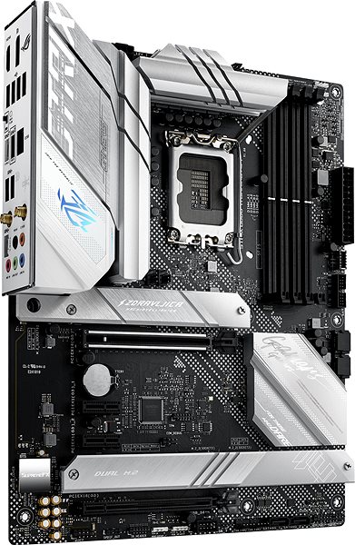 Motherboard ASUS ROG STRIX B660-A GAMING WIFI Lateral view