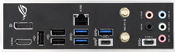 Motherboard ASUS ROG STRIX B660-I GAMING WIFI Anschlussmöglichkeiten (Ports)